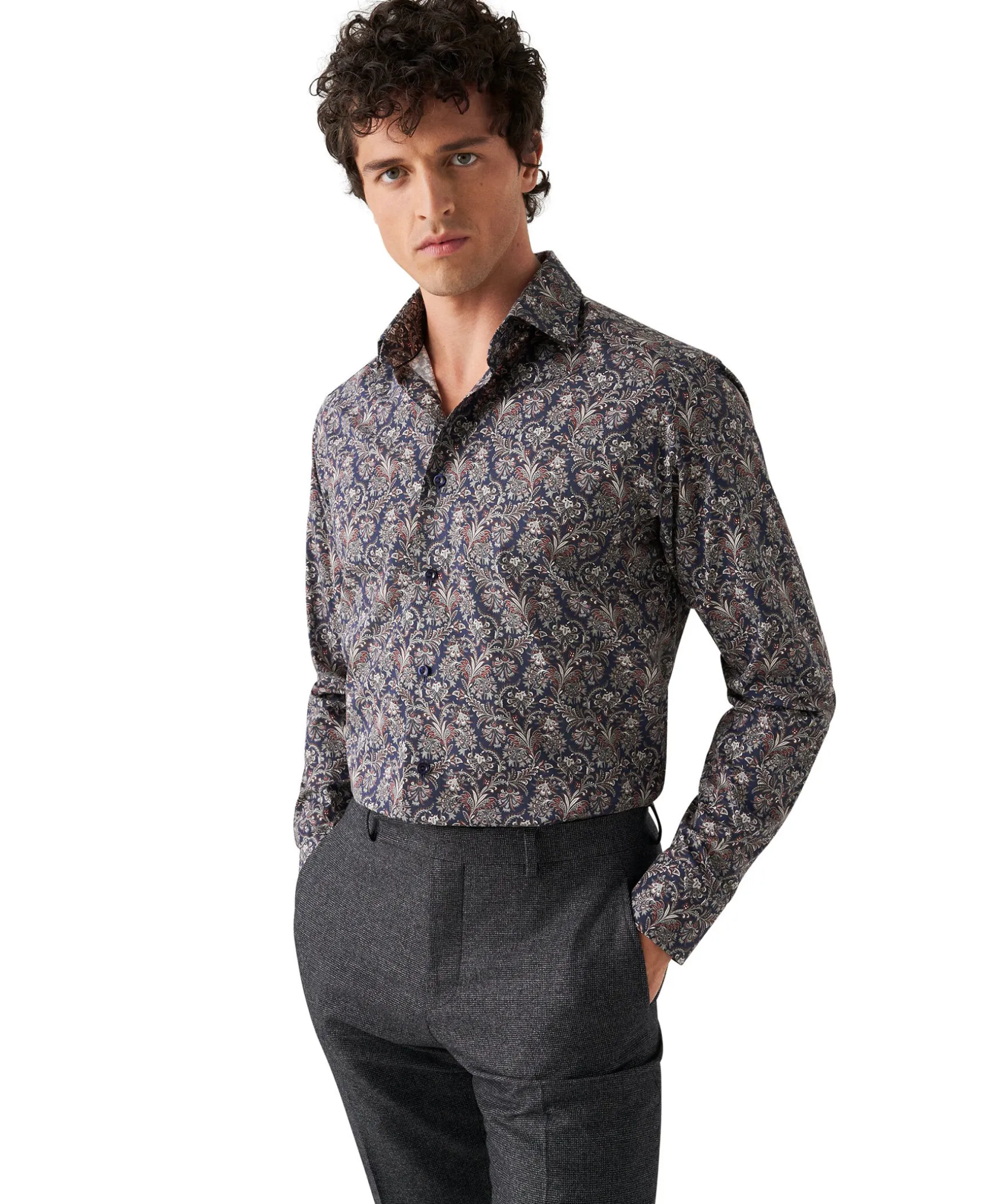 Paisley Slim Shirt