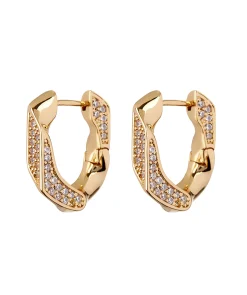 Pave Cuban Link Earring