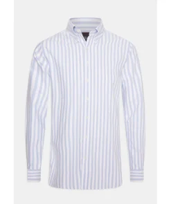 Reg Fit Striped Oxford