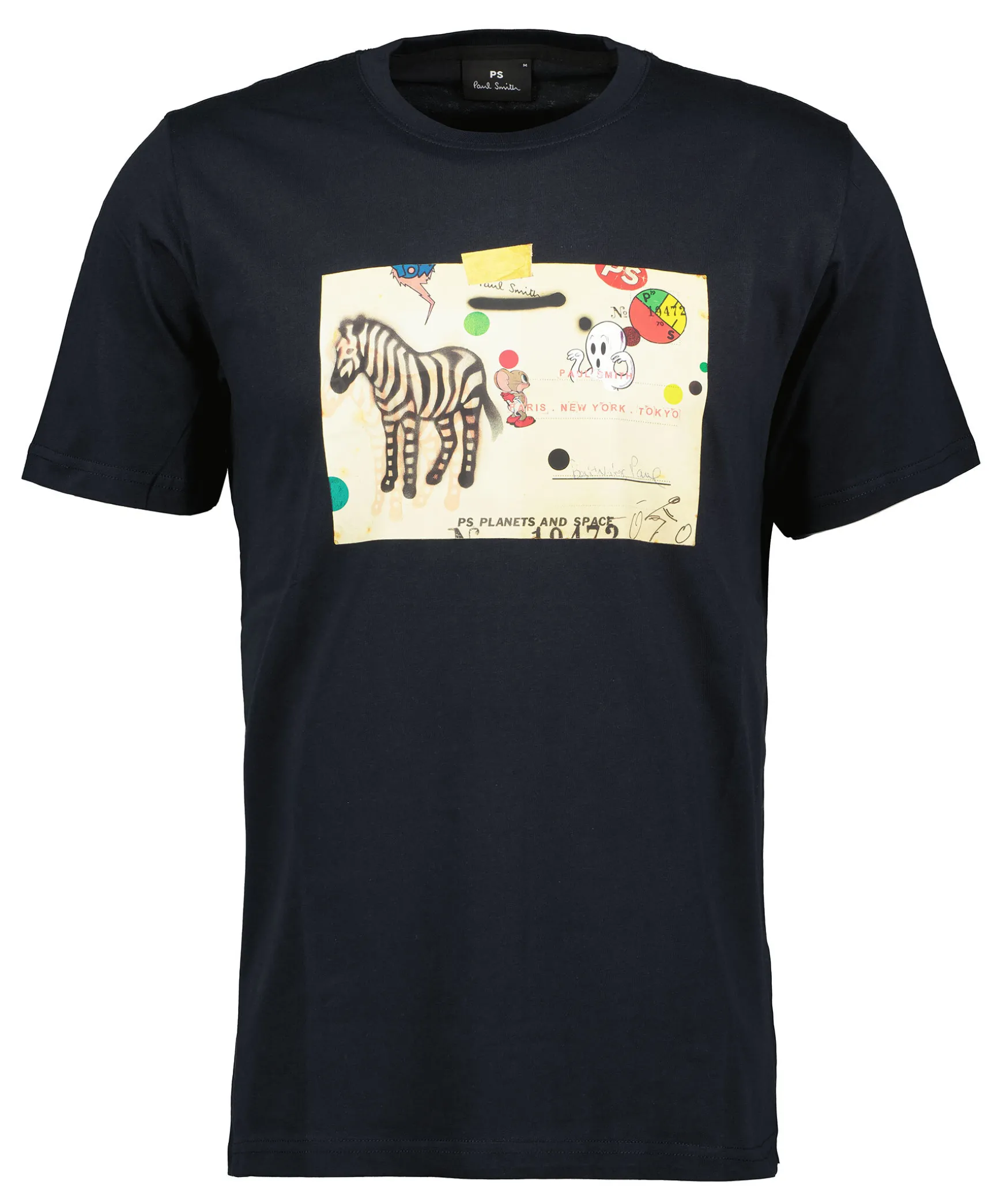 Reg Fit Tshirt Zebra Card
