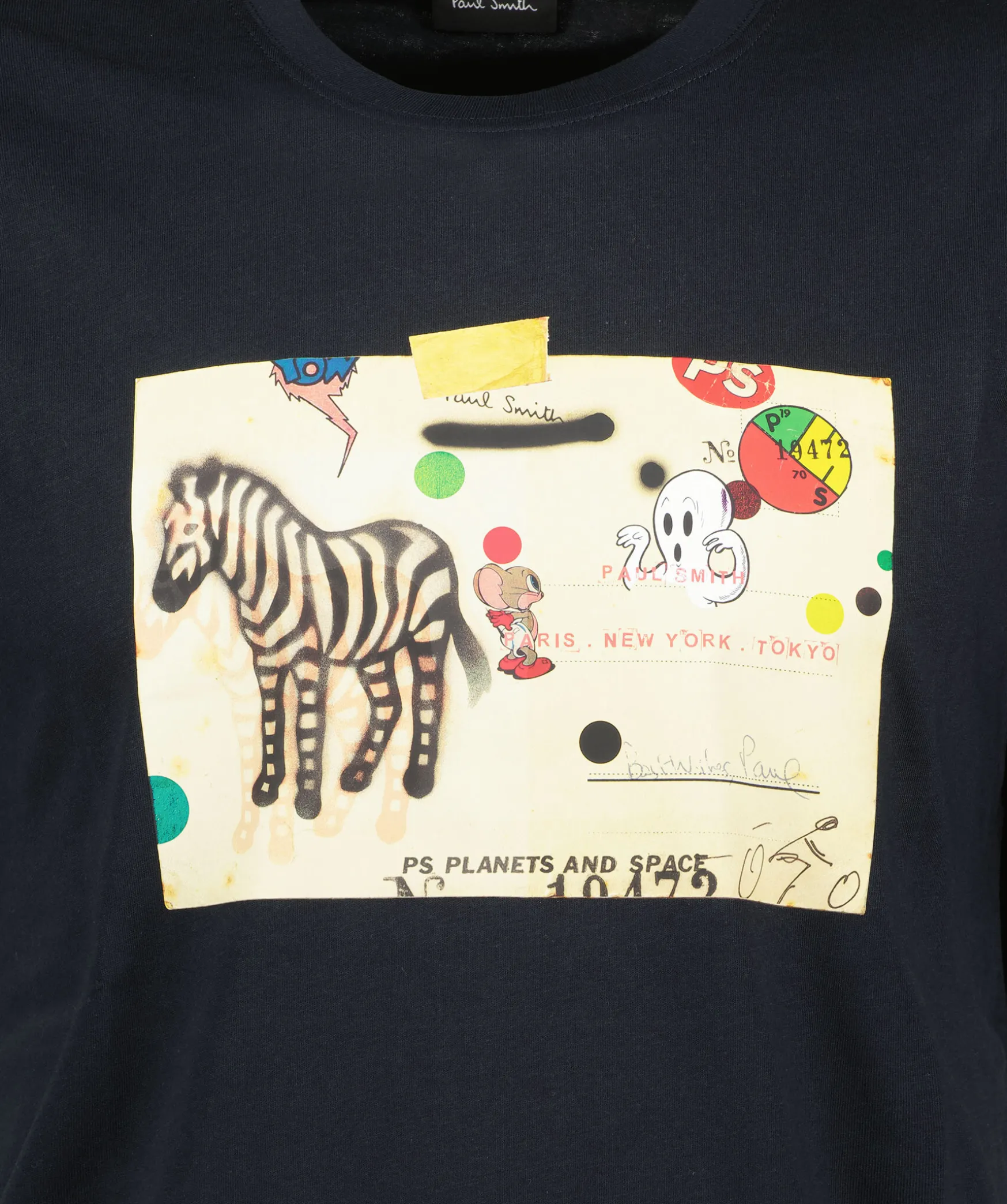Reg Fit Tshirt Zebra Card