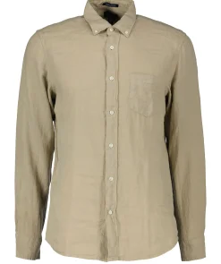 Reg Gmnt Dyed Linen Shirt