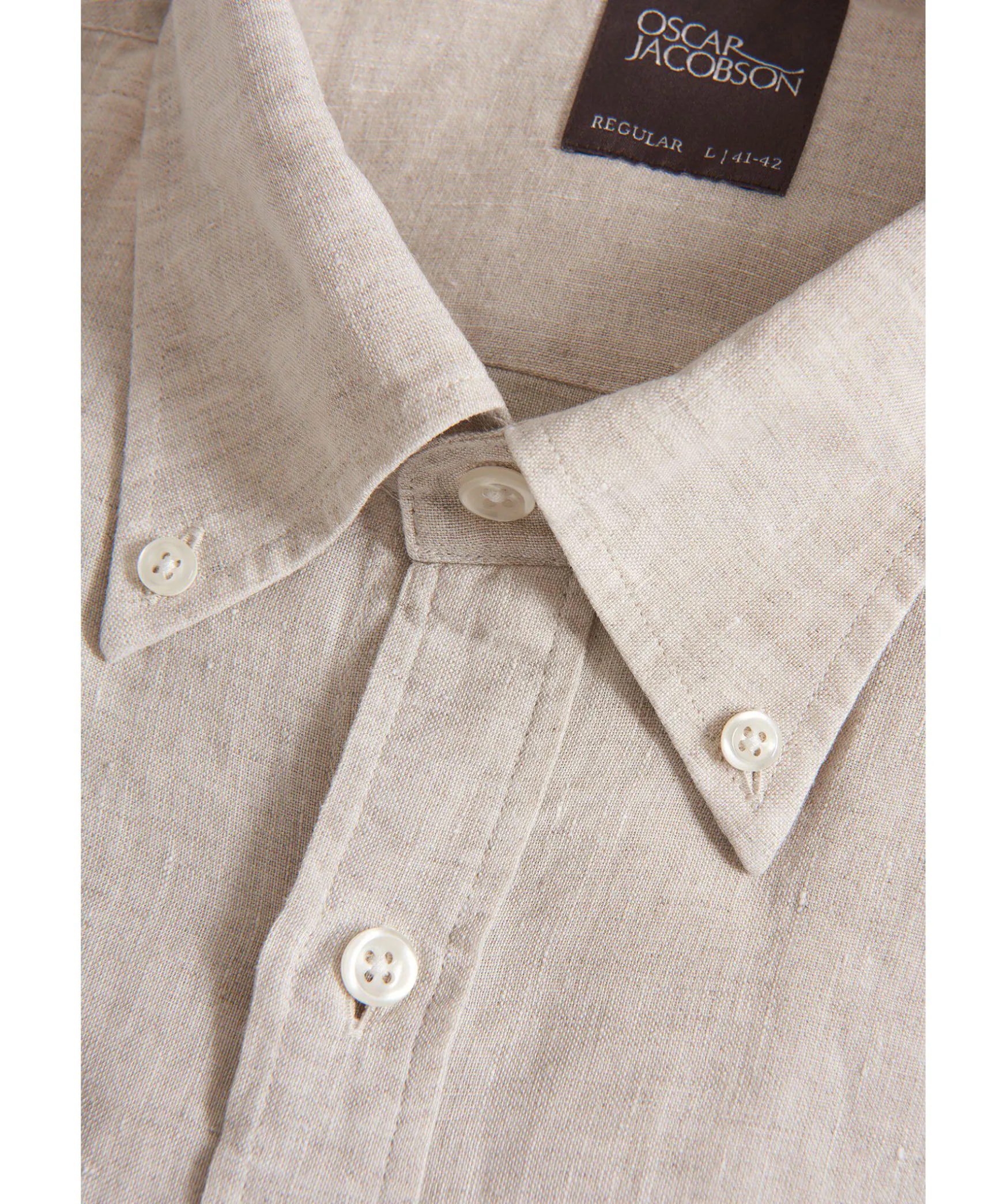 Regular Fit Linen Shirt