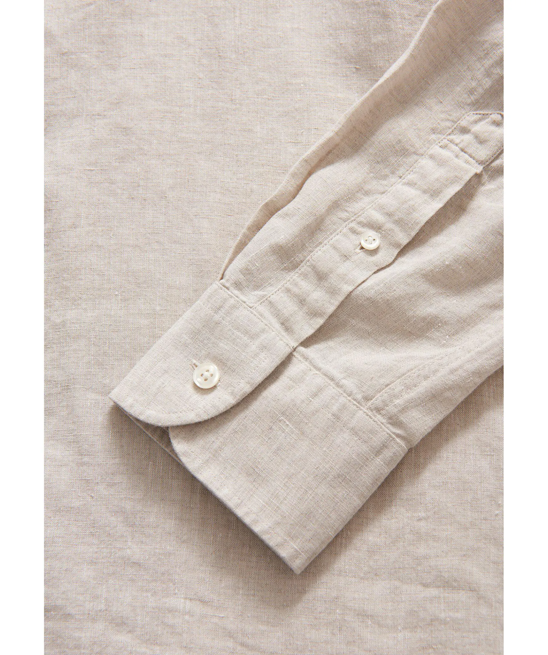 Regular Fit Linen Shirt
