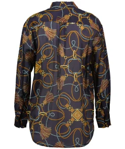 Relaxed Cotton Silk Shirt