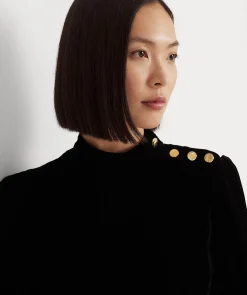 Risette Velvet Dress