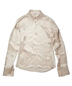 Salvia Satin Shirt