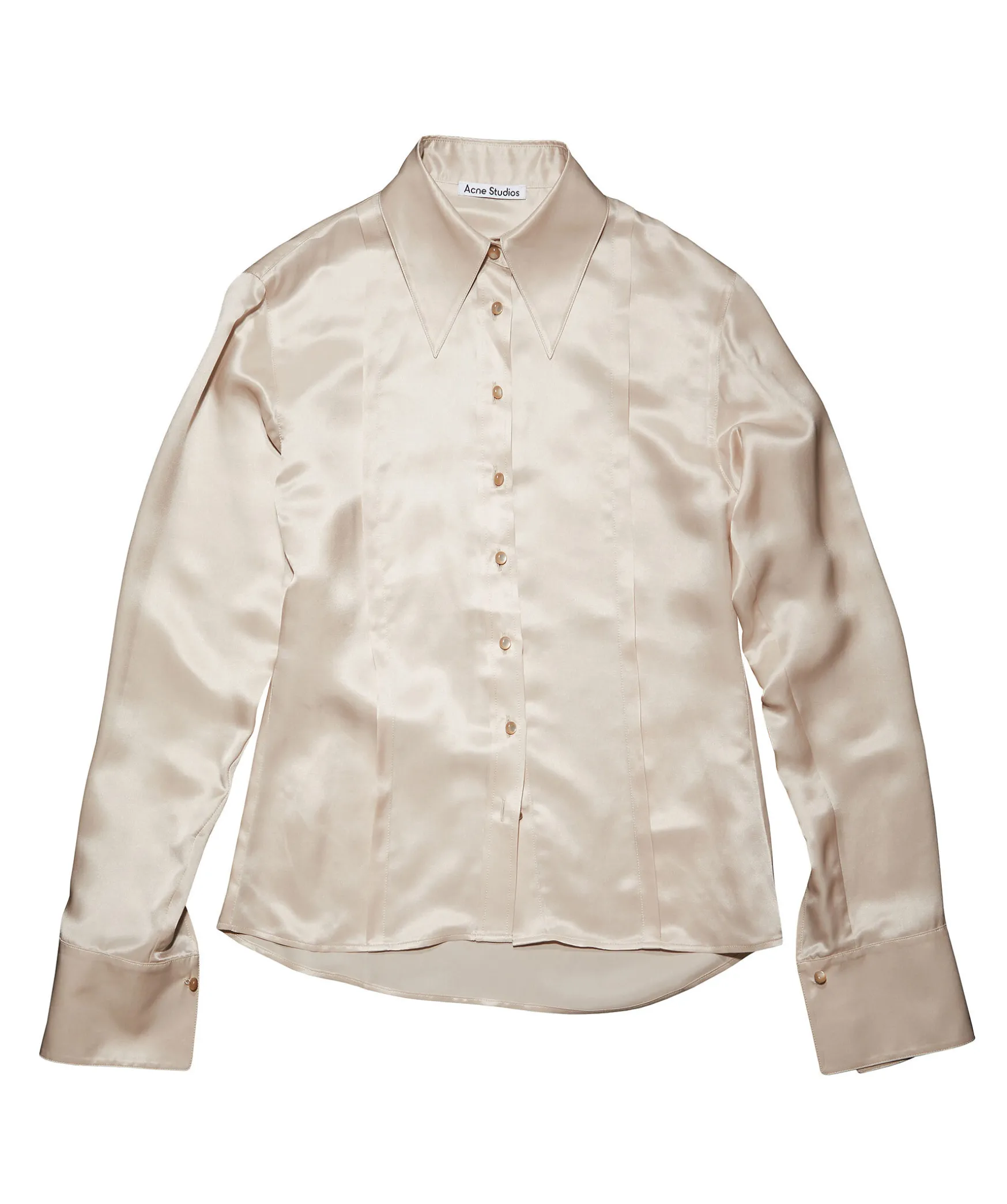 Salvia Satin Shirt
