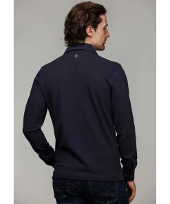 Shirt Collar Polo Ls