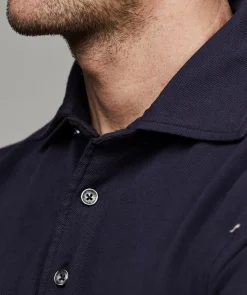 Shirt Collar Polo Ls