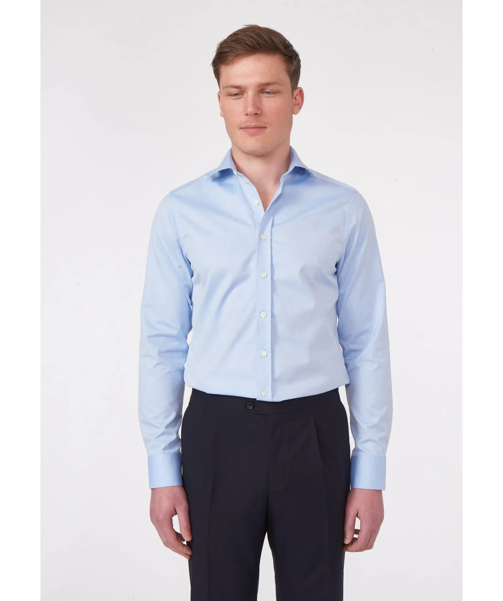 Slim Fit Cut Away Shirt