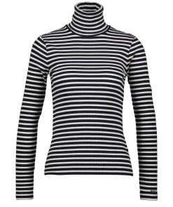 Slim Rib Turtleneck Top