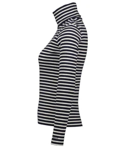 Slim Rib Turtleneck Top