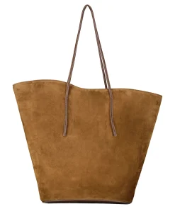 Soft Tulip Suede Tote