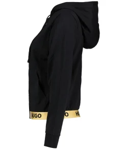 Sporty Logo Zip Hoodie