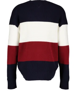 Texture Colorblock Crew