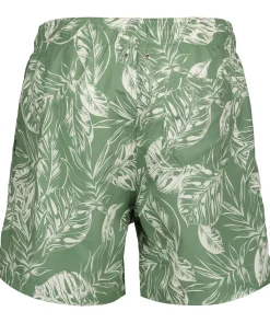 Tropical Leafs Swim Short