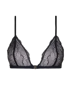 Unlined Lace Triangle Bra
