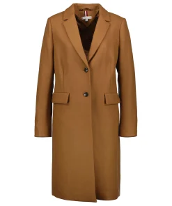Wool Blend Classic Coat