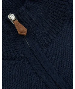 Zip Cardigan Merino
